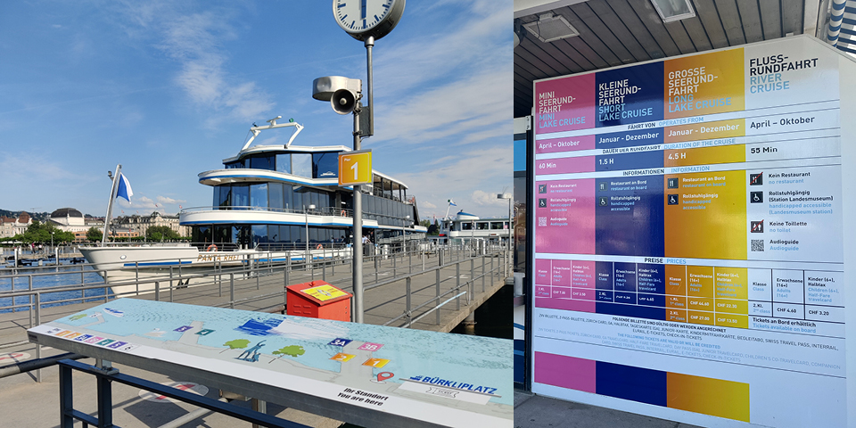 06 Content milani design consulting Agentur Zurich transportation Zurcher Schifffahrt ZSG Leitsystem Besucherfuehrung experiencedesign