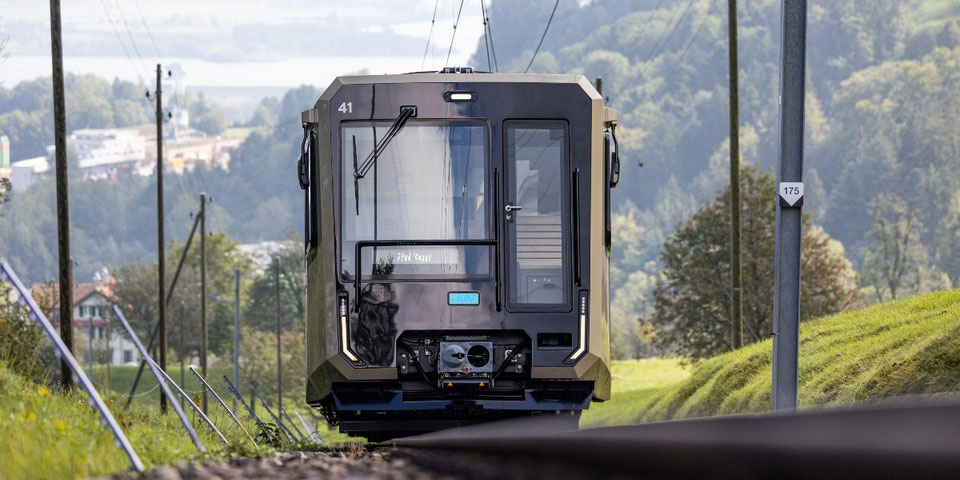 12 Rigi Bahnen milani design consulting agency Transportation zahnradbahn train