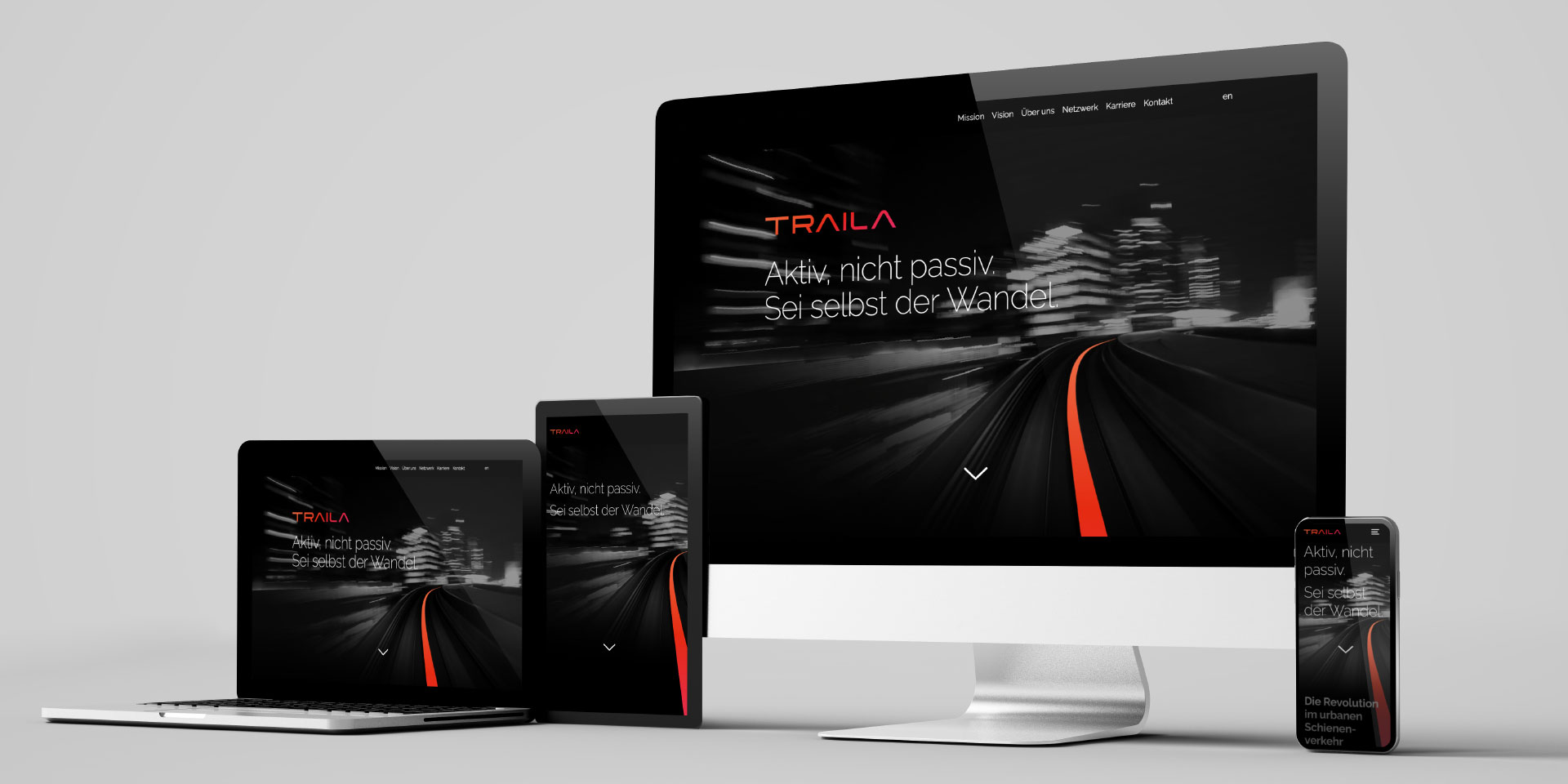 Teaser Traila milani designagentur consulting branding Markenauftritt designguideline transportationdesign website