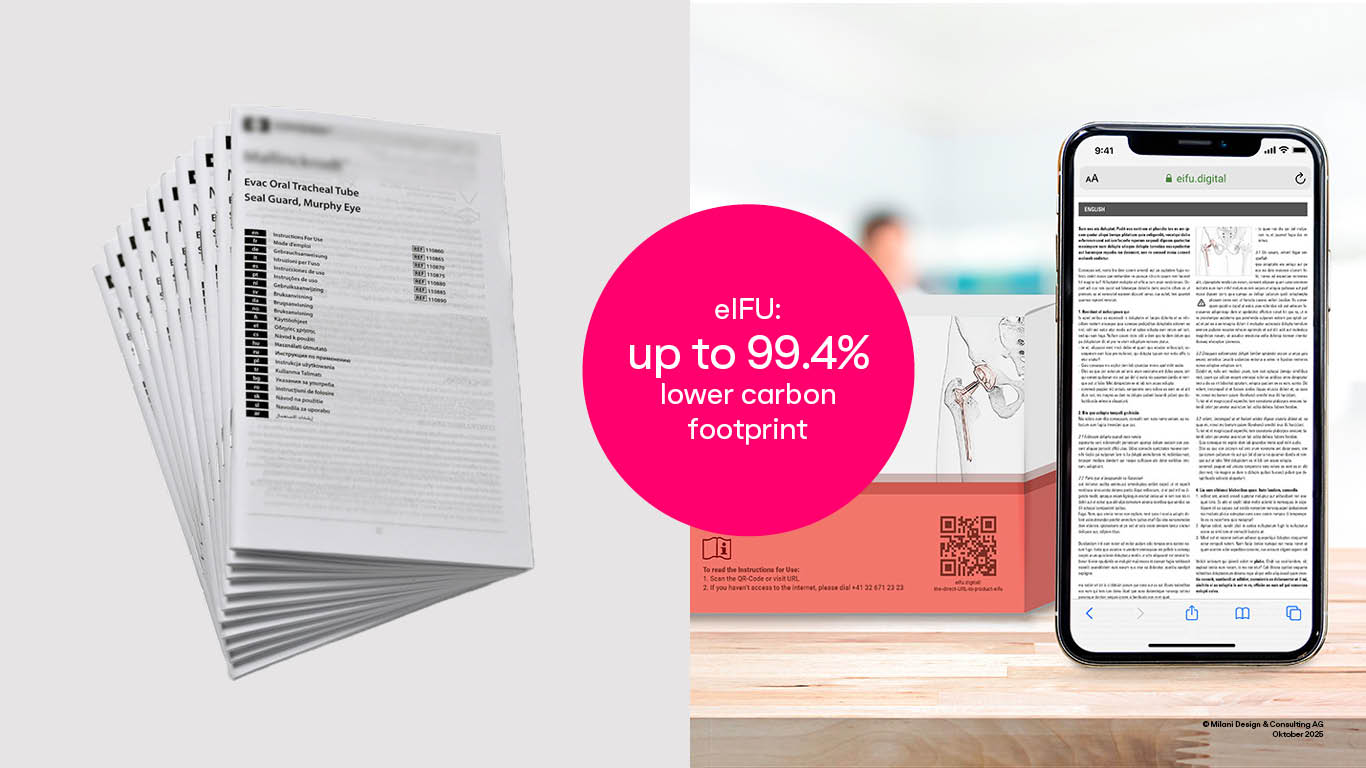 dokspot milani design agency consulting lifecycle analysis eIFU IFU comparison UX UX sample report