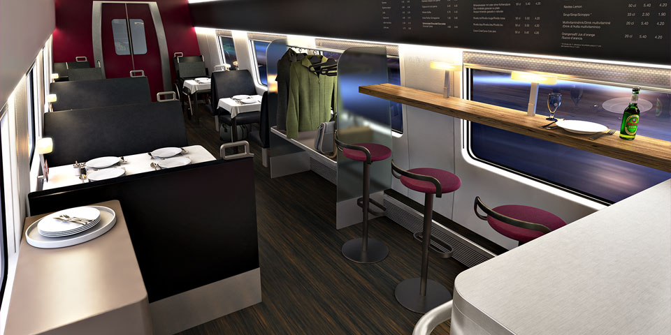 milani design consulting agency transportationdesign publictransport interiordesign trains special zones sondersone speisewagen bar