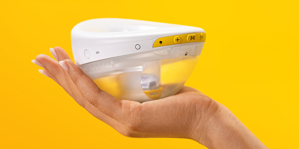 milani design consulting agency usercentred productdesign medicaldesign Medela Magic InBra Hand