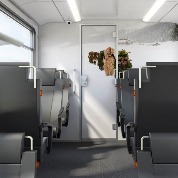 Kacheln milani design consulting agency transportation design Train Interior appenzeller bahnen