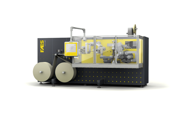 miniteaser milani designagentur Swissdesign industrialdesign Investitionsgueter faes branding brand design Schneidmaschine Wickelmaschine