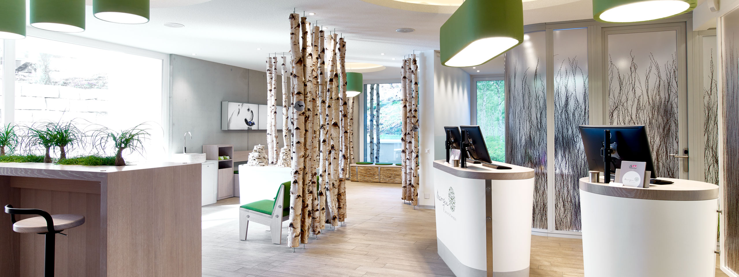 001 Teaser milani design consulting agency Tierklinik marigin Tierarzt Interior Furniture Vet