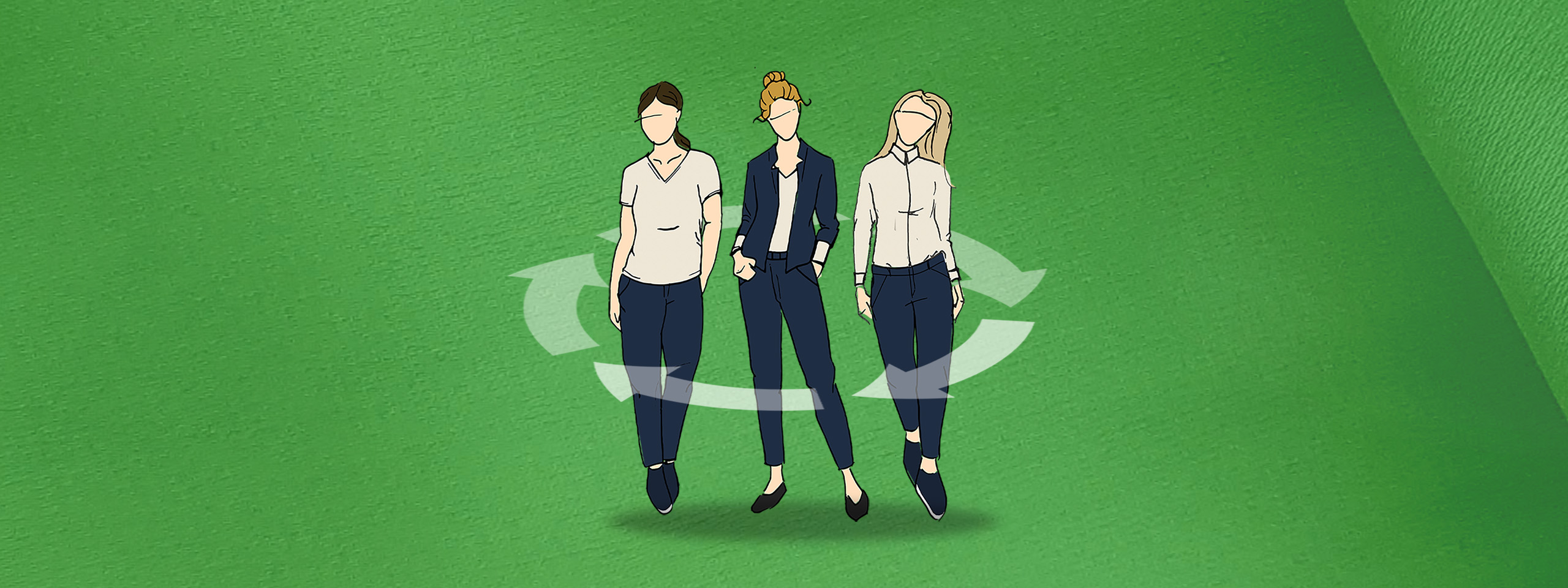 00 Header blogpost corporatefashion Workwear kreislauffahig Kreislaufwirtschaft Milani Agentur Schweiz Design sustainability v2