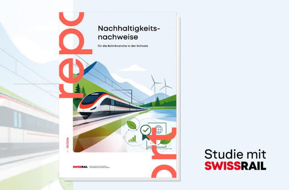 Milani Design Consulting Studie zu Nachhaltigkeitsnachweisen und ESG Anforderungen in Schweizer Bahnbranche Swissrail