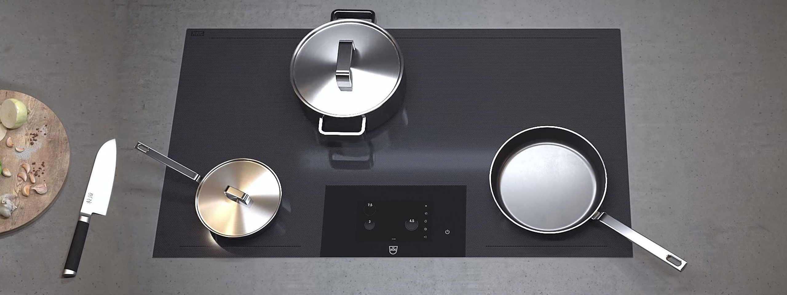 Teaser milani design consulting agency vzug v zug product kochfeld fullflex3