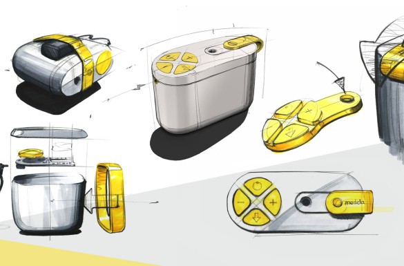 medela pumpinstyle Teaser breast pump product design milani design consulting 03