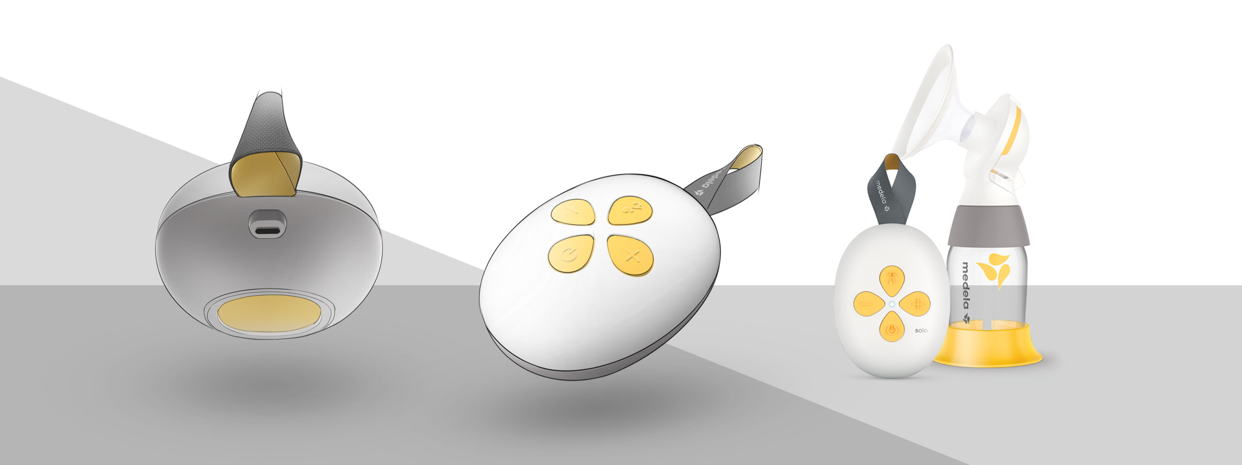 medela solo breast pump medical product design milani design consulting 00